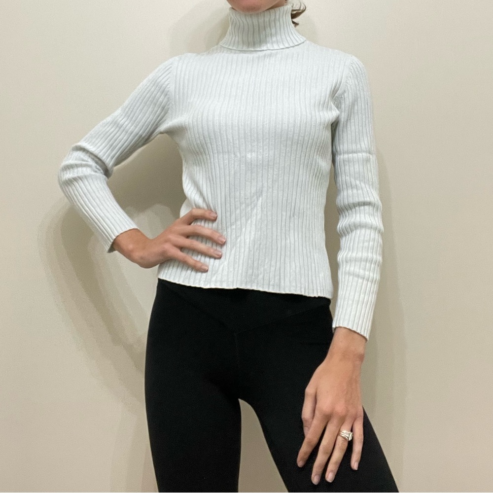 Baby Blue Turtle Neck Size Large